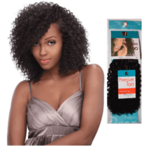 Sensationnel Premium Too Yaki Natural 100% Human Hair 16" Colour 1B